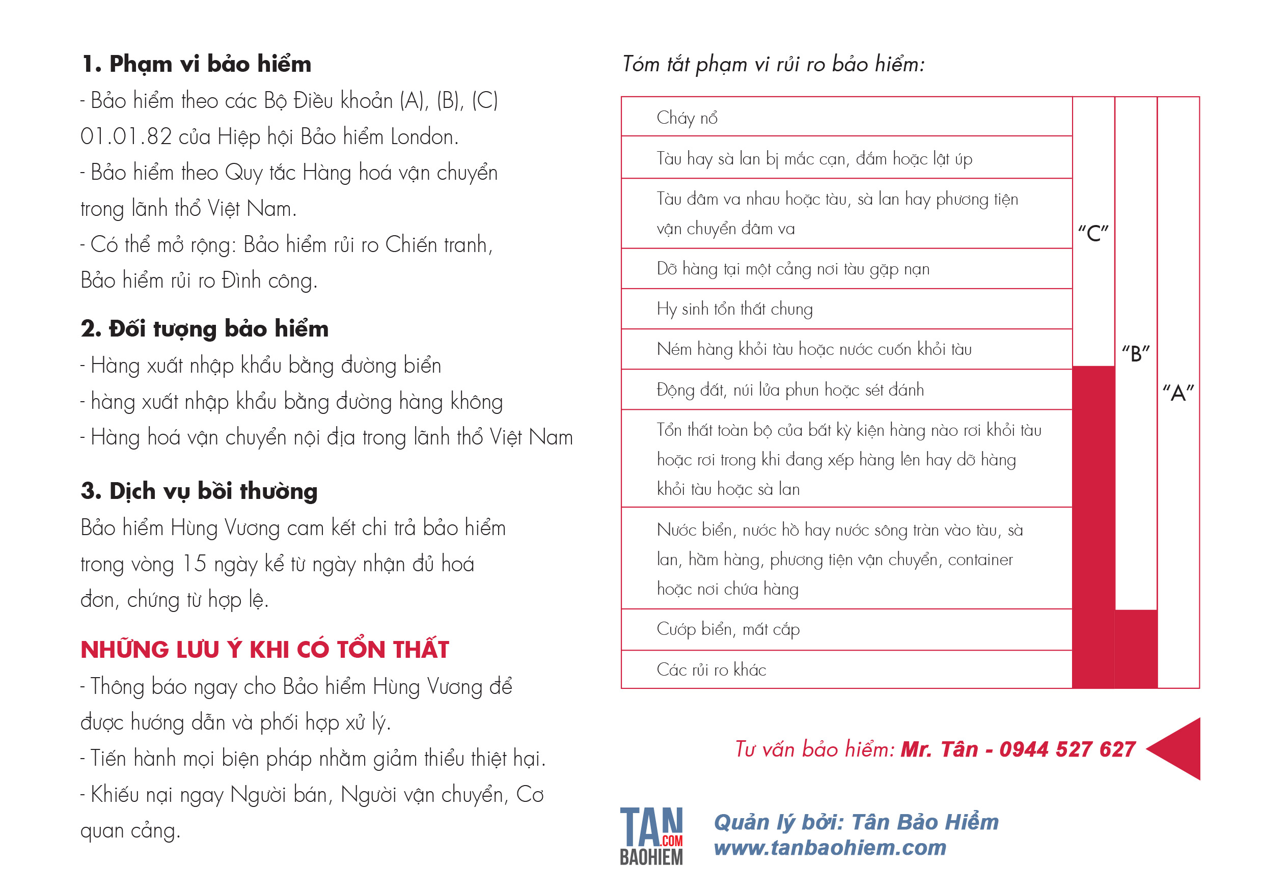 Tài liệu giới thiệu bảo hiểm vận chuyển hàng hóa trang 2